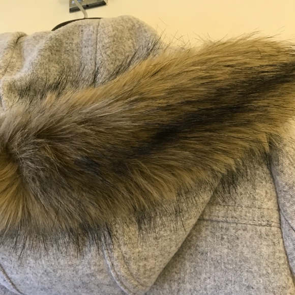 NWT J. Crew Chateau parka in Italian stadium-cloth wool coat heather dust size 0 - Picture 7 of 11